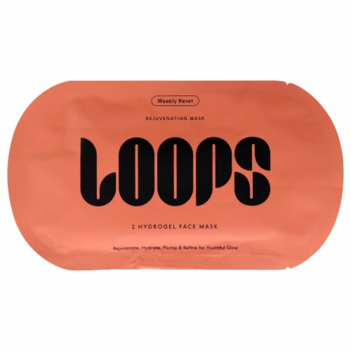 Loops Weekly Reset Rejuvenating Hydrogel Face Mask For Women 1 Pc Mask Perspective: front
