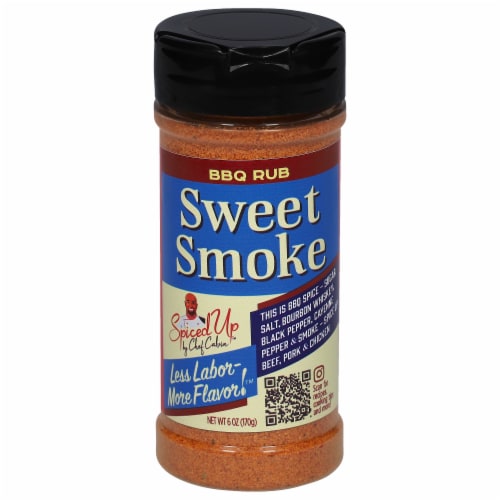 Spiced Up Brown Sugar Bourbon BBQ Rub Seasoning Perspective: front