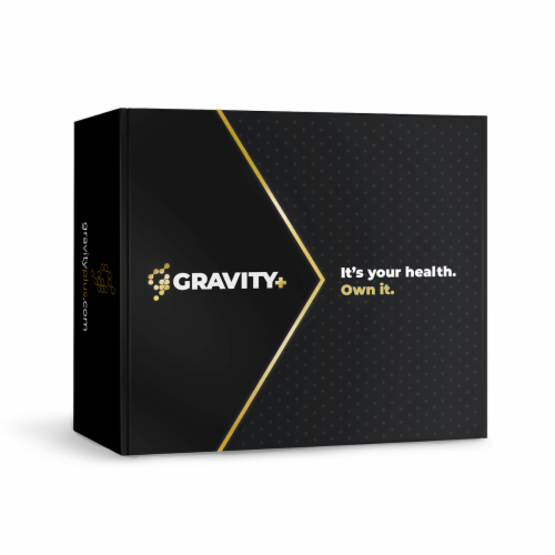 Gravity Plus Pharmacogenetics At Home PGx Test kit by Gravity+ Perspective: front