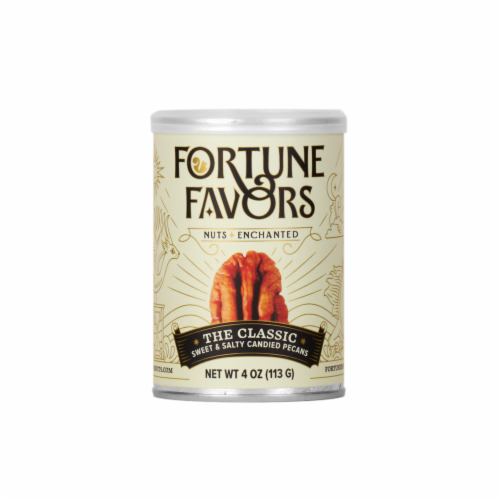 Fortune Favors Classic Sweet & Salty Candied Pecans Perspective: front