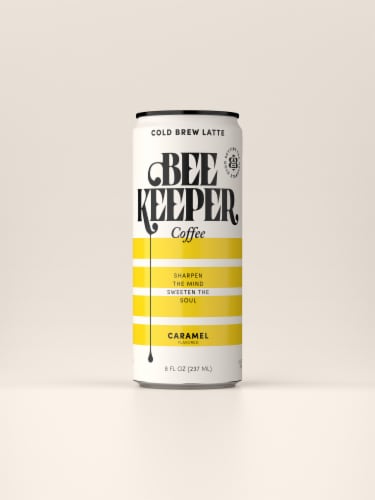 BeeKeeper Caramel Latte Cold Brew Coffee Perspective: front