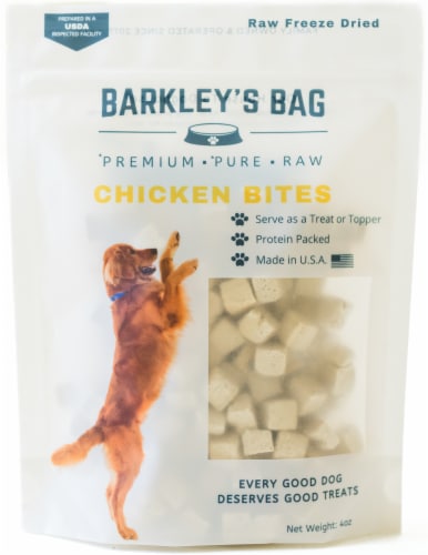 Barkley's Bag Chicken Bites Perspective: front