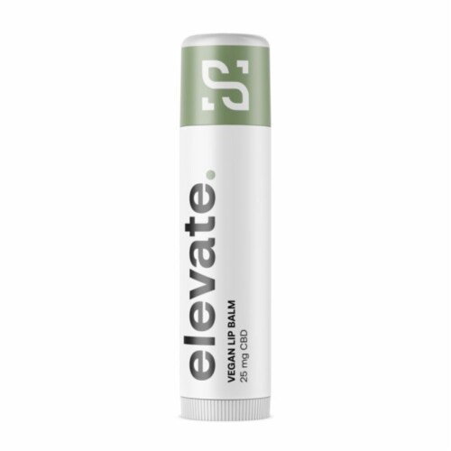 Sensitiva USA Elevate Vegan CBD Lip Balm 25mg Perspective: front