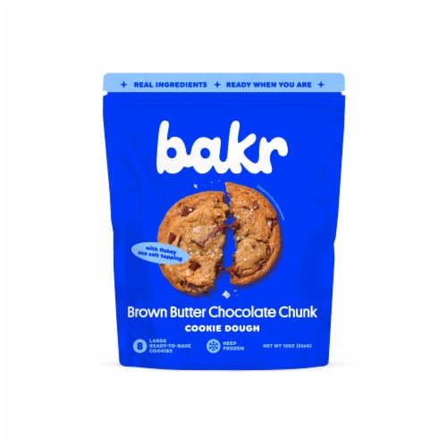 BAKR Brown Butter Chocolate Chunk Cookie Dough Perspective: front