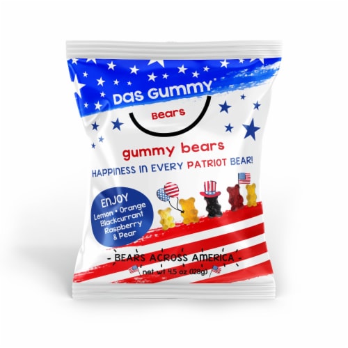 Das Gummy Seasonal Gummi Bears Bag Perspective: front