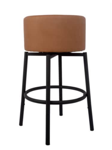 Archer Swivel Padded Barstool Perspective: front