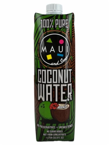 Maui and Son's® Coconut Water Perspective: front