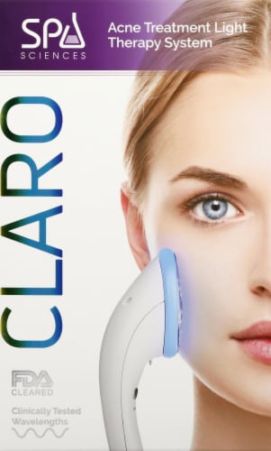 Spa Sciences CLARO Acne Treatment Light Therapy System Perspective: front
