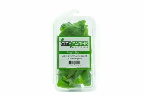 CityFarms Alaska Fresh Basil Perspective: front