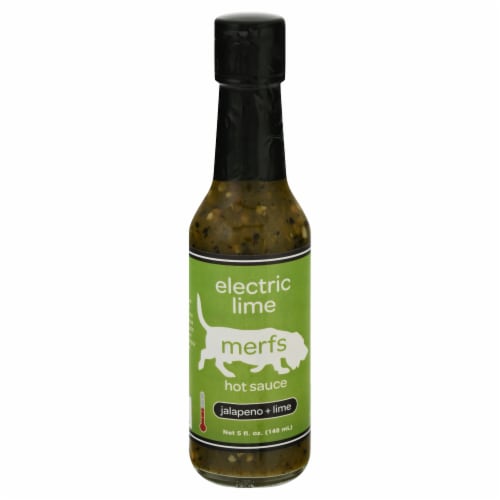 Merfs Hot Sauce Electric Lime Perspective: front