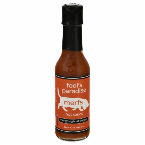 Merfs Fools Paraise Hot Sauce Perspective: front