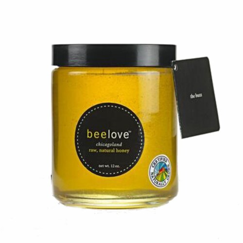 Beelove Raw Natural Honey Perspective: front