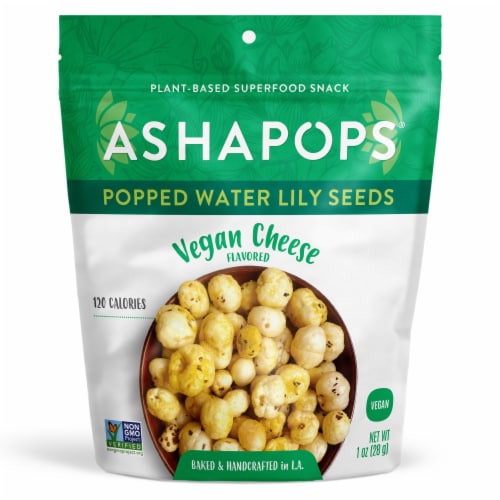 Ashapops - Pops Water Lily Vegan Cheese 1 oz (Pack of 6) Perspective: front
