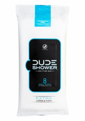 Dude Wipes Mint Chill On-the-go Flushable Personal Wipes - 30ct