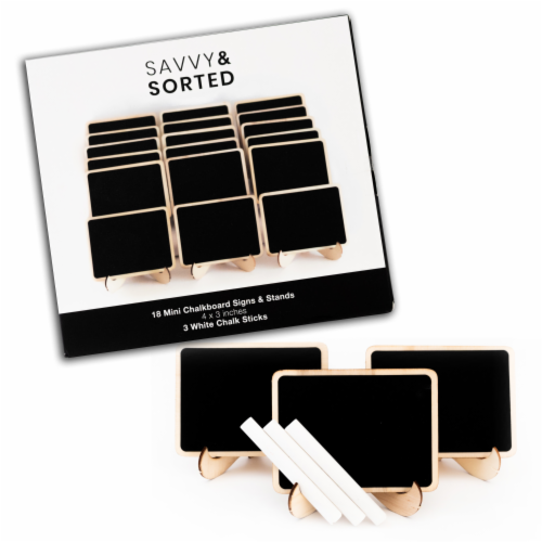 18 Mini Chalkboard Signs for Food | Party Food Labels for Party Buffet ...