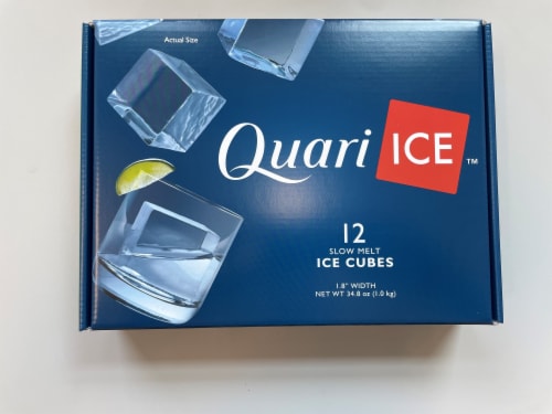 Quari Handcrafted Ice Cubes Perspective: front