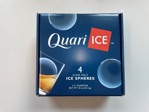 Quari Handcrafted Ice Spheres Perspective: front