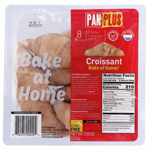 Pan & Plus® Croissants Perspective: front