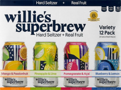 Willie’s Superbrew Hard Seltzer Variety Pack