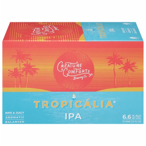 Creature Comforts® Tropicalia India Pale Ale Perspective: front