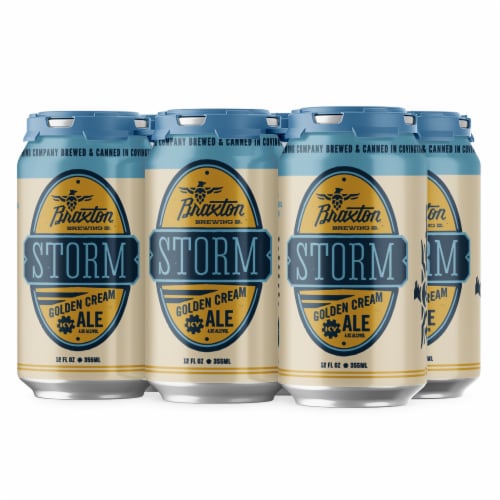 Braxton Storm Golden Cream Ale Perspective: front