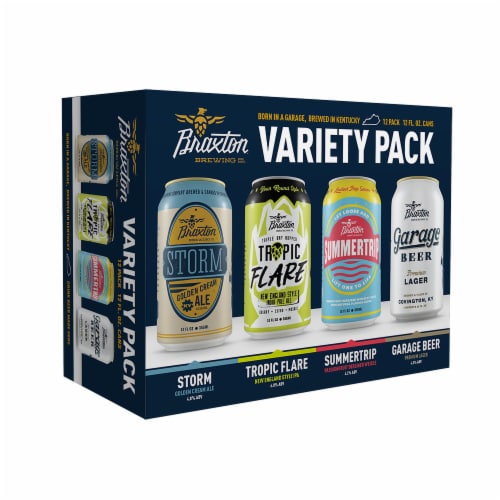 Braxton Beer Variety Pack Perspective: front