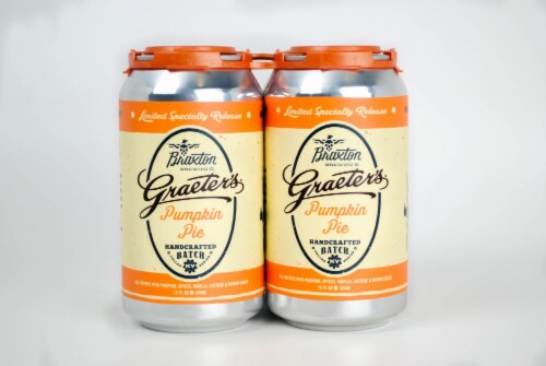 Braxton Limited Graeter's Pumpkin Pie Craft Beer Perspective: front