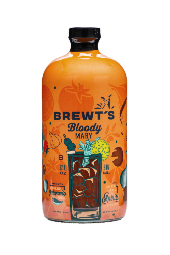 Brewt's Bloody Mary Mix Perspective: front