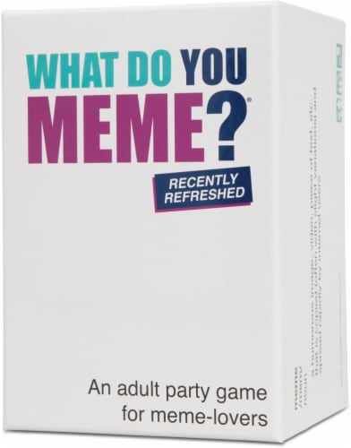 WHAT DO YOU MEME? Core Game - The Hilarious Adult Party Game for Meme Lovers