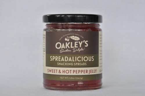 Oakley's Southern Delights Sweet & Hot Red Pepper Jelly Perspective: front