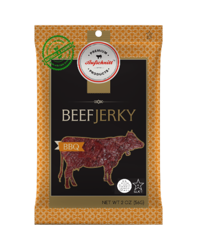 Aufschnitt BBQ Beef Jerky Perspective: front