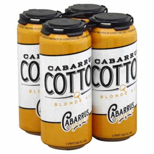 Cabarrus Brewing Co. Cabarrus Cotton Blonde Ale Perspective: front