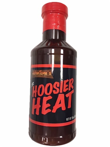 JohnTom's Hoosier Heat BBQ Sauce Perspective: front
