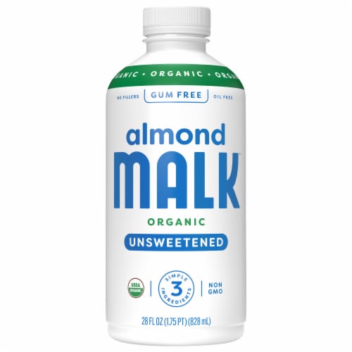 Malk™ Unsweetened Pure Almond Milk Perspective: front