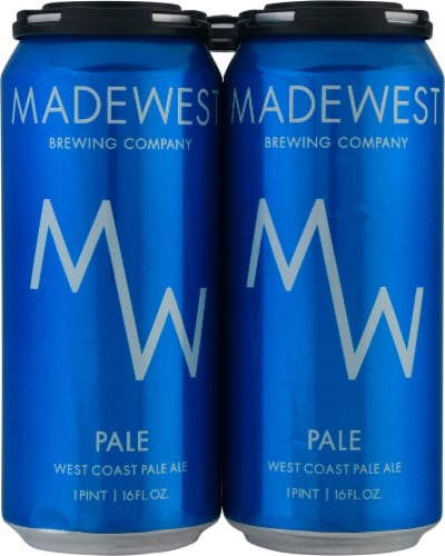MadeWest Brewing Co. Pale Ale Perspective: front