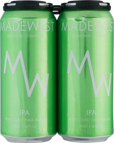 MadeWest Brewing Co. IPA Perspective: front