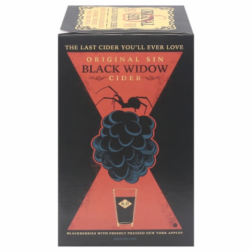 Original Sin Black Widow Cider Perspective: front