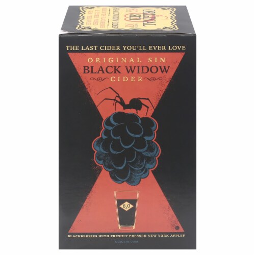 Original Sin Black Widow Cider Perspective: front