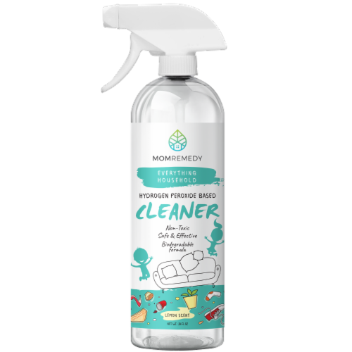 MomRemedy Hydrogen Peroxide Household Spray Cleaner Perspective: front