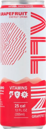 ALL IN Grapefruit Energy Drink Can Perspective: front