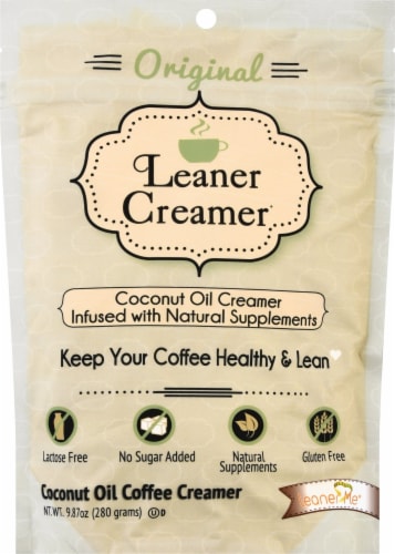 Leaner Creamer Coconut Oil Creamer Refill Original Pouch