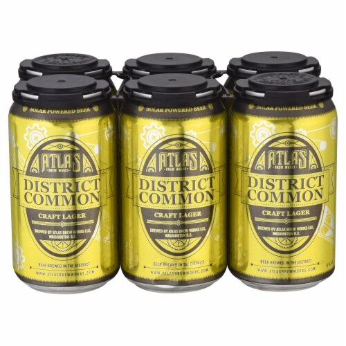 Atlas Brew Works District Common Craft Lager Perspective: front