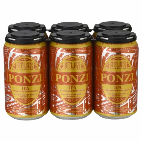 Atlas Brew Works Ponzi IPA Perspective: front