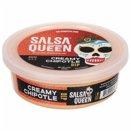 Salsa Queen® Creamy Queso Chipotle Dip Perspective: front