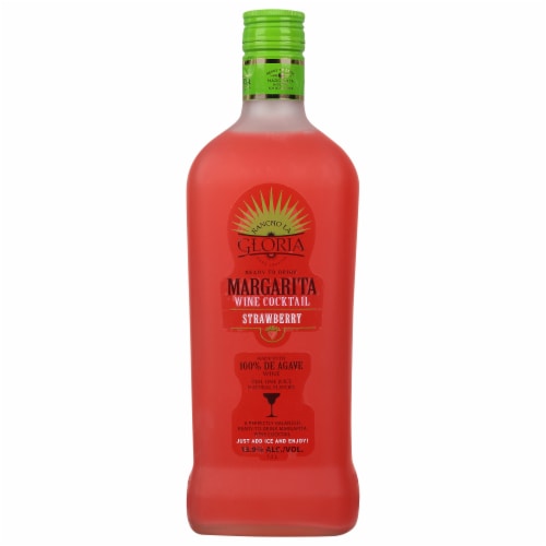 Rancho La Gloria Strawberry Margarita Ready to Drink Cocktail Single Bottle