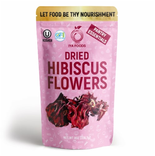 Iya Foods Dried Hibiscus Flowers, 8 oz - Mariano's