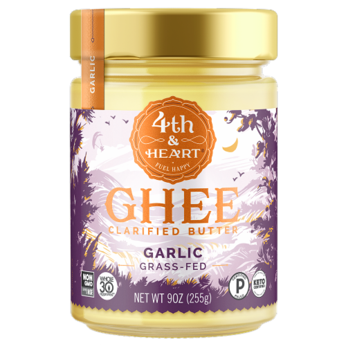 4th & Heart® Garlic Ghee Perspective: front
