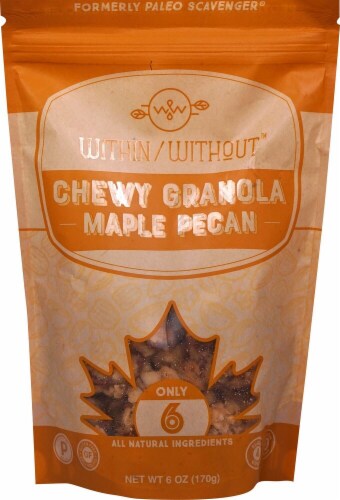 Within/Without Chewy Maple Pecan Granola Perspective: front