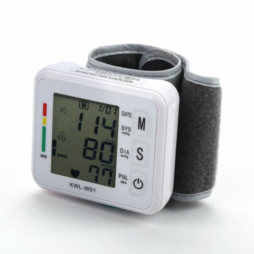 Automatic Digital Wrist Blood Pressure Monitor BP Cuff Machine Home Test Device 1 Harris Teeter