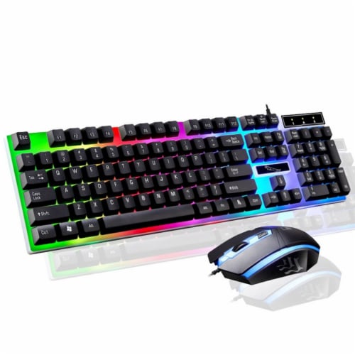 SANOXY USB Wired G21 104 Keys Full Size Keyboard Combo Mouse Perspective: front
